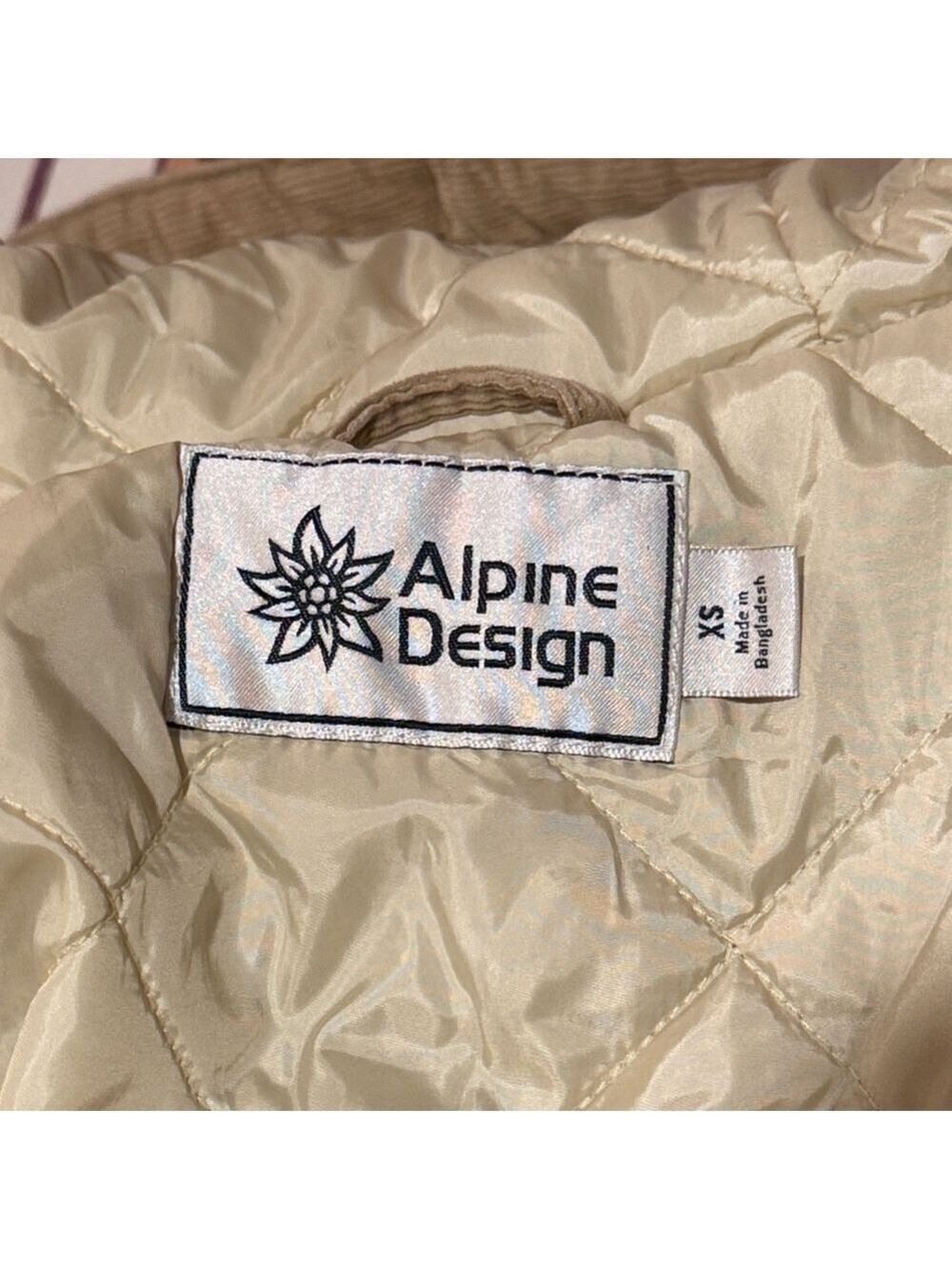 Alpine Design Tan Jacket XS - Picture 10 of 13